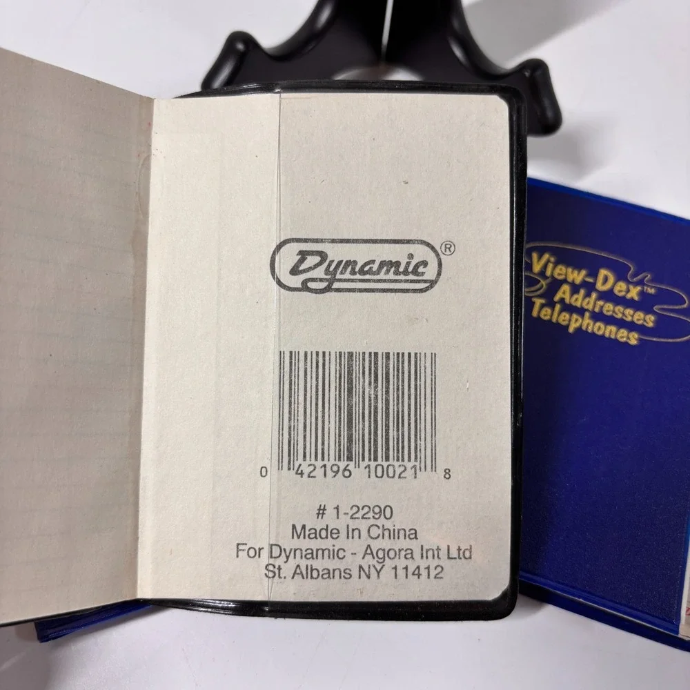 Dynamic View-Dex Addresses Telephones Lot of 3 - Pocket 4